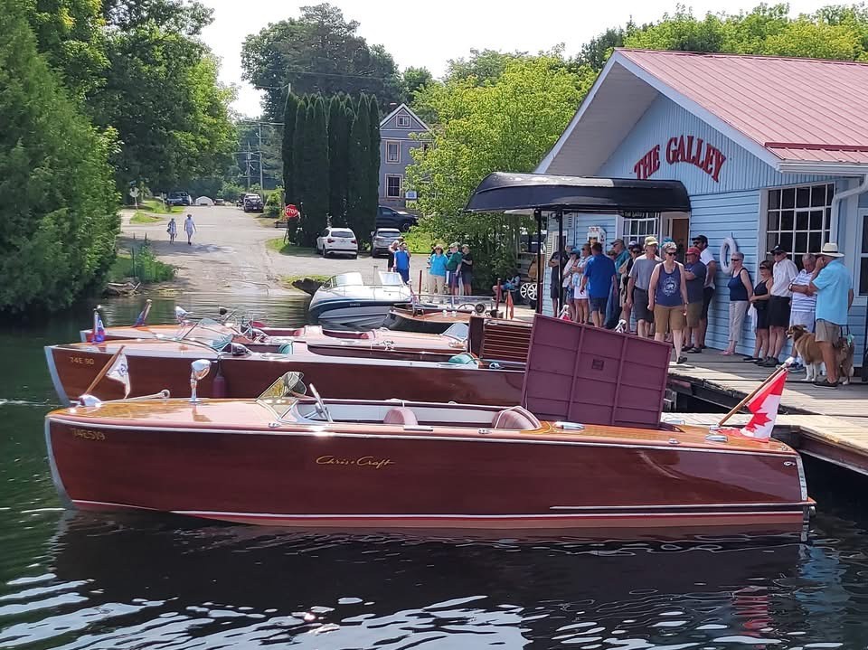 Antique Boats at The Galley in Portland