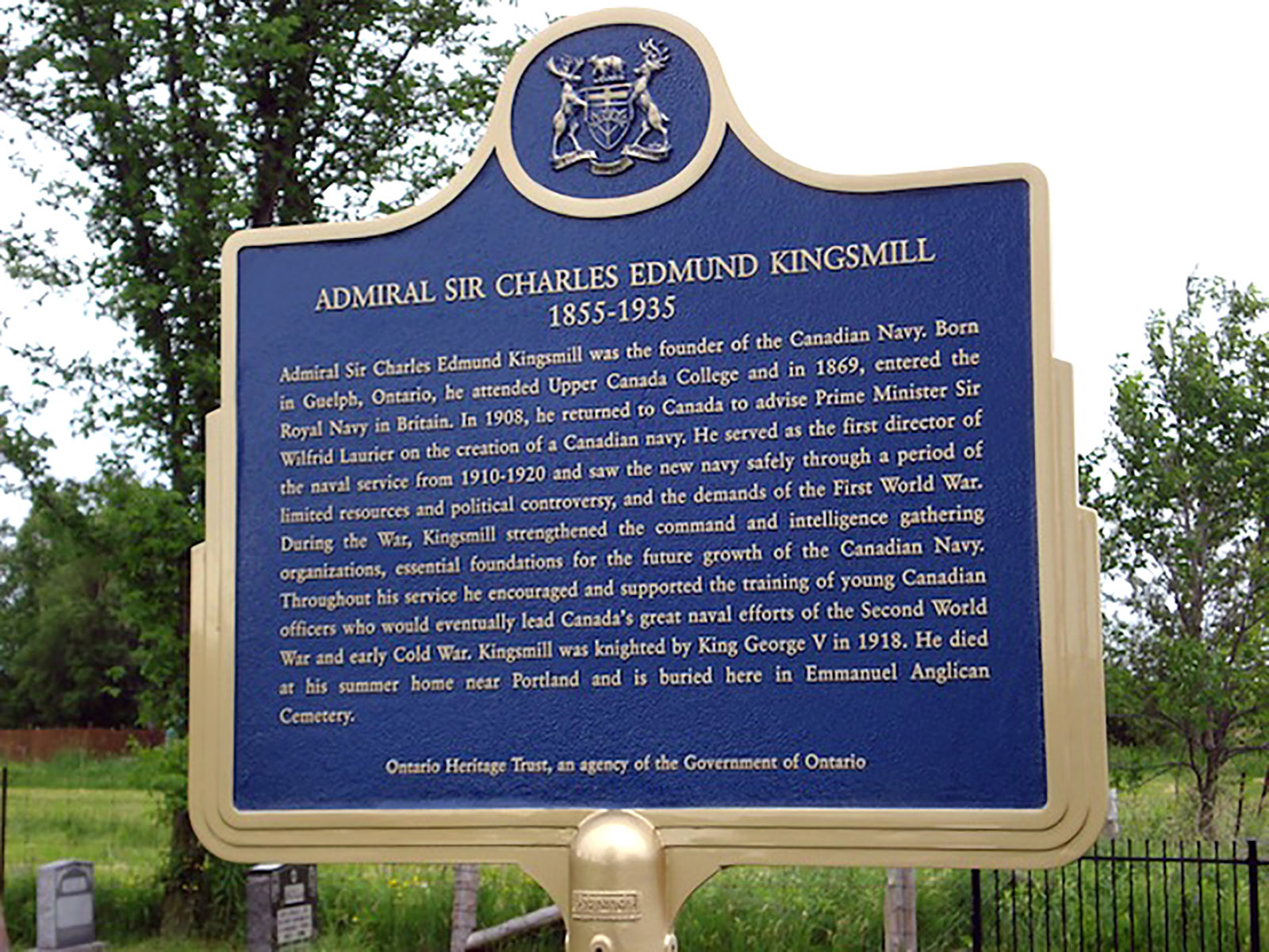 kingsmill plaque 1600